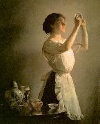 Joseph Decamp The Blue Cup china oil painting reproduction